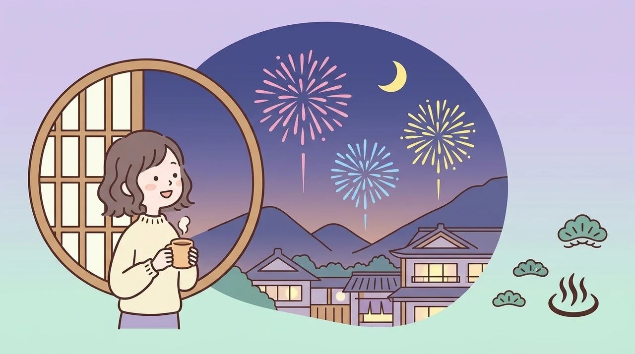 宇奈月温泉の花火が見えるホテル5選
