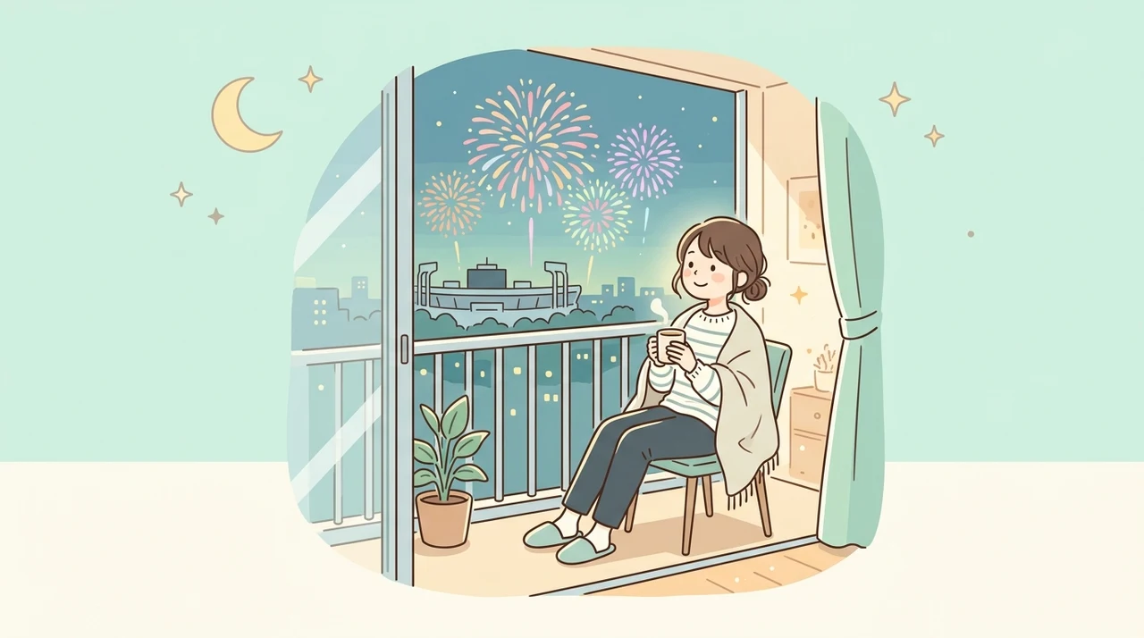 ホテルから神宮花火を見るメリット5つ