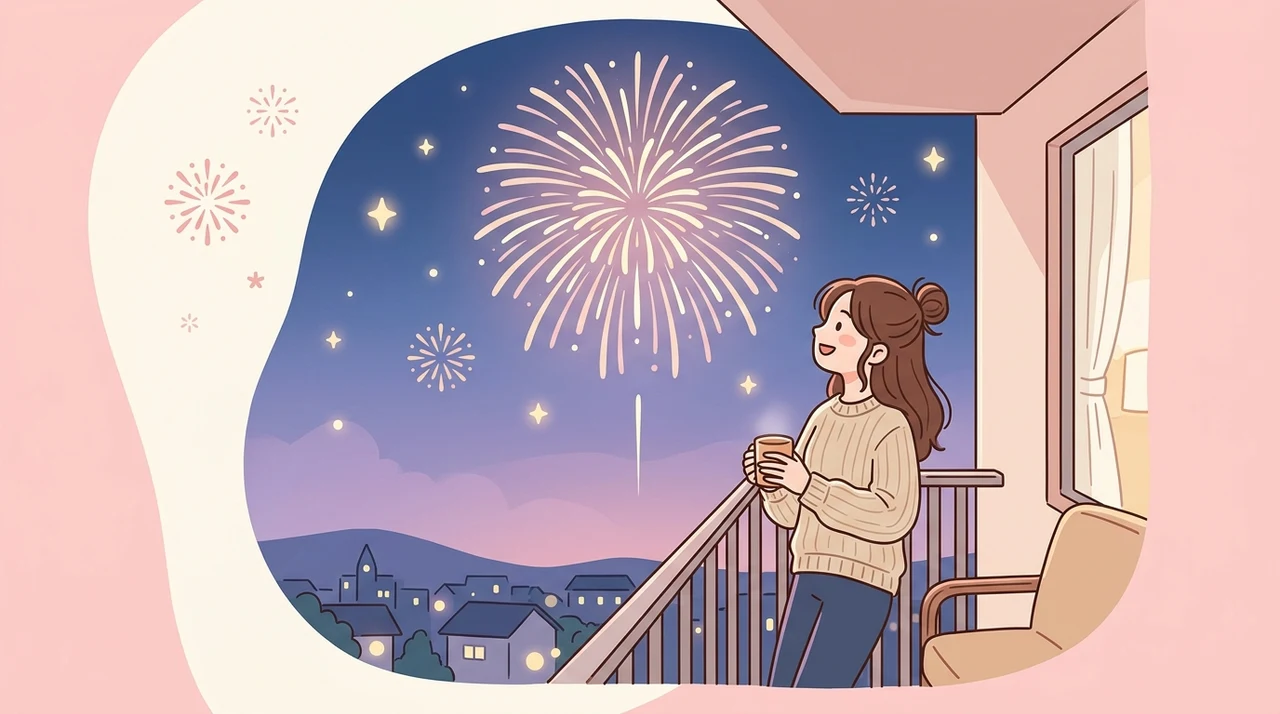 宿泊して花火を鑑賞するメリット5つ