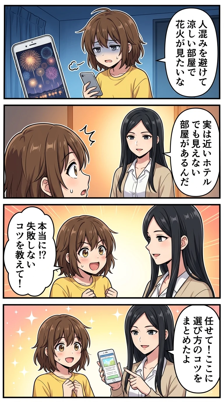 安倍川花火 見えるホテル