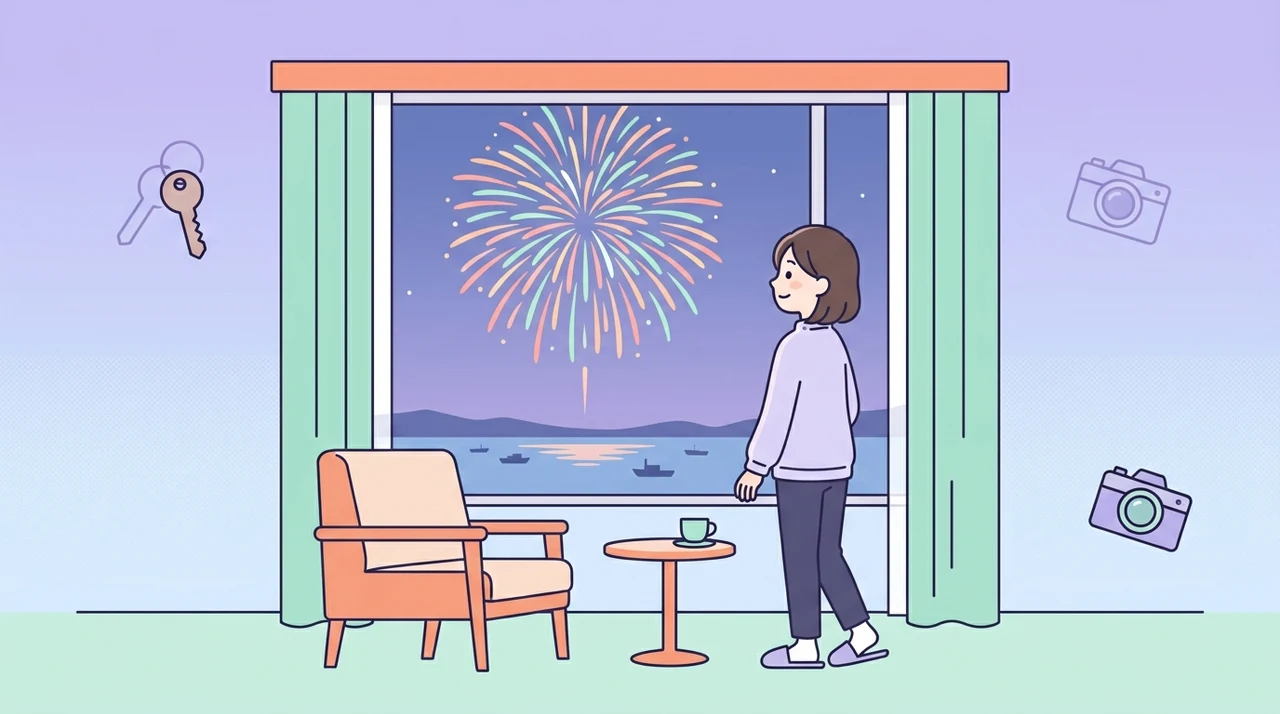 土浦花火が見えるホテルはある？おすすめの宿泊先6選
