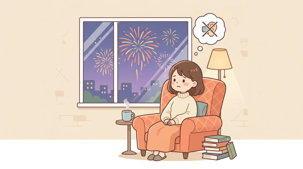部屋から花火を見るデメリット3つ