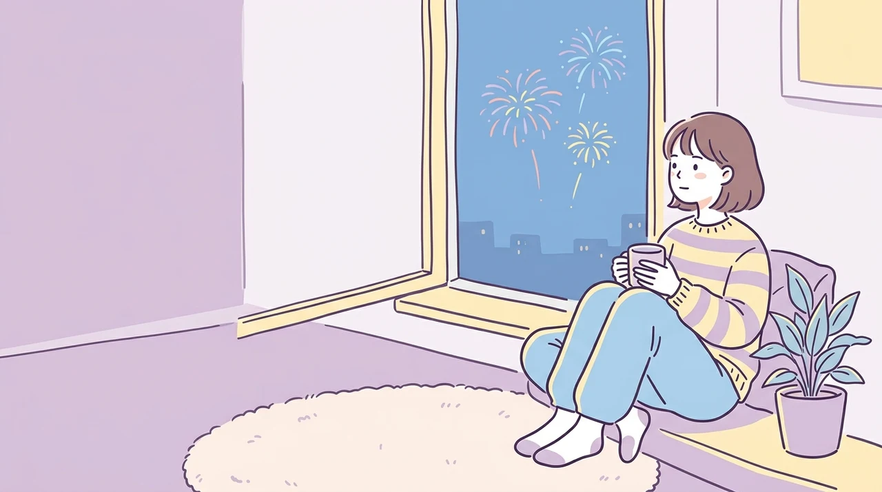 部屋から花火を見る際の注意点3つ
