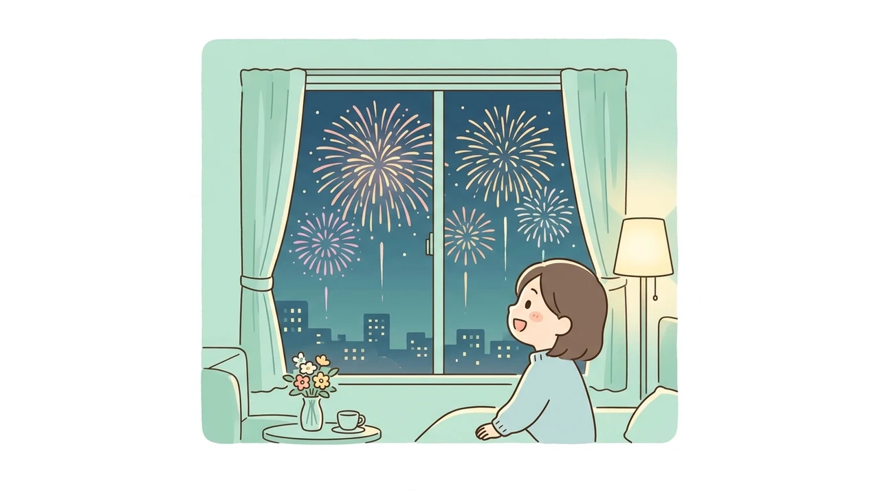 ホテルから花火を鑑賞する5つのメリット