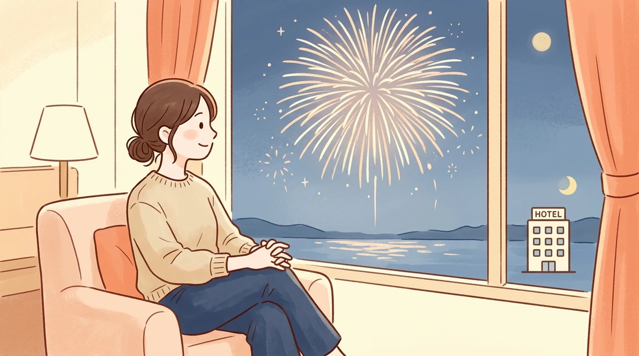 豊田おいでんまつりの花火が見えるホテル5選