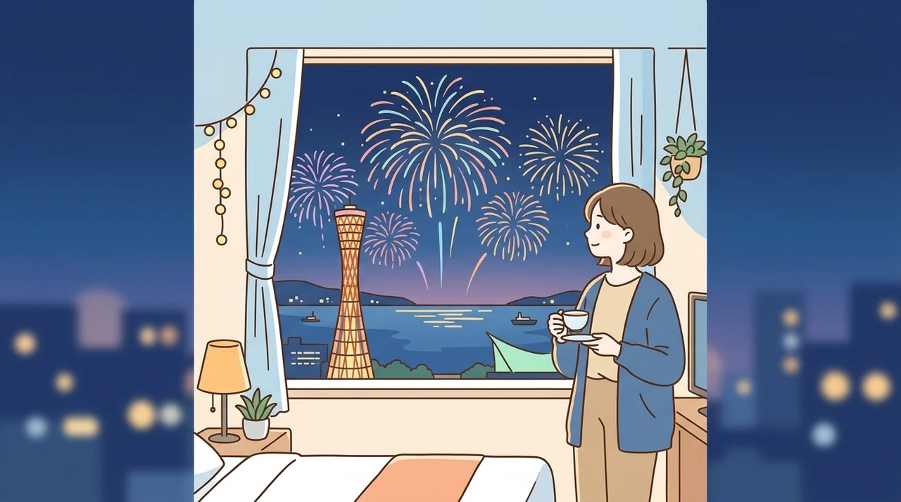 神戸で花火が見えるホテルおすすめ7選