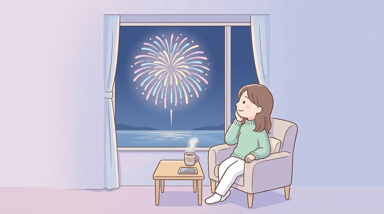 豊平川花火をホテルで見るメリット5つ