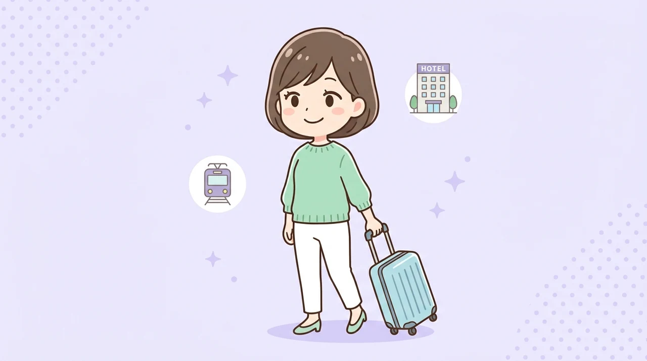 混雑を避けてホテルへ辿り着くためのコツ