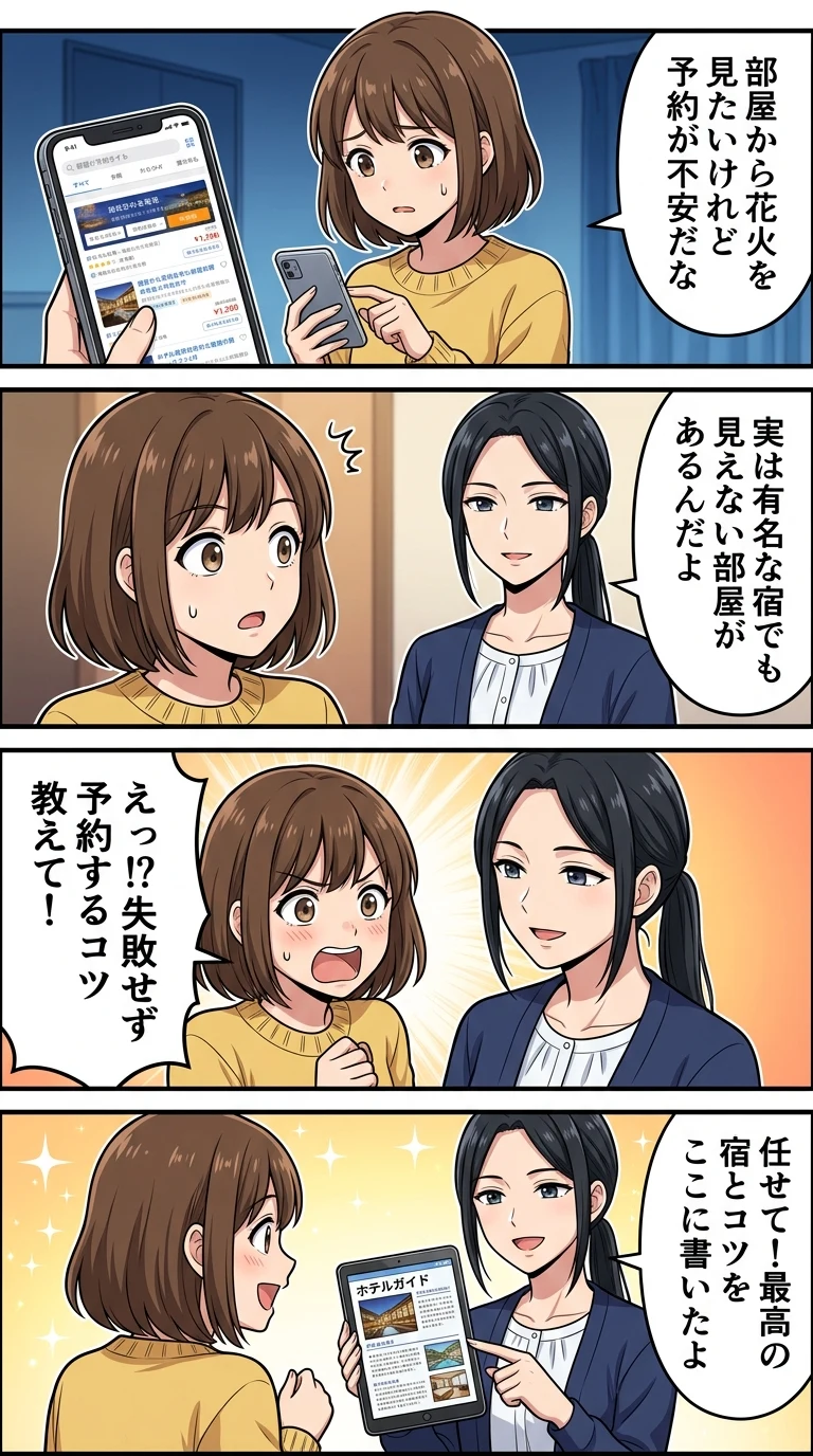 ディズニー 花火 見える ホテル