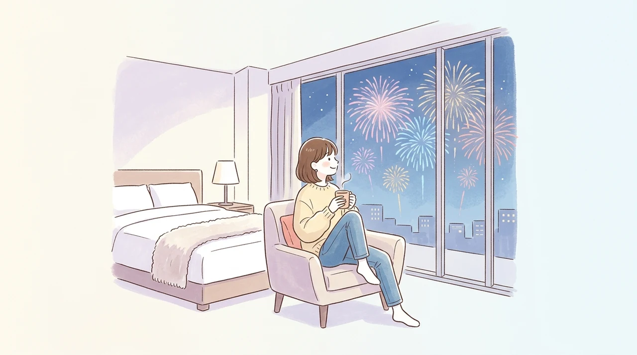 ホテルから花火を鑑賞するメリット5つ