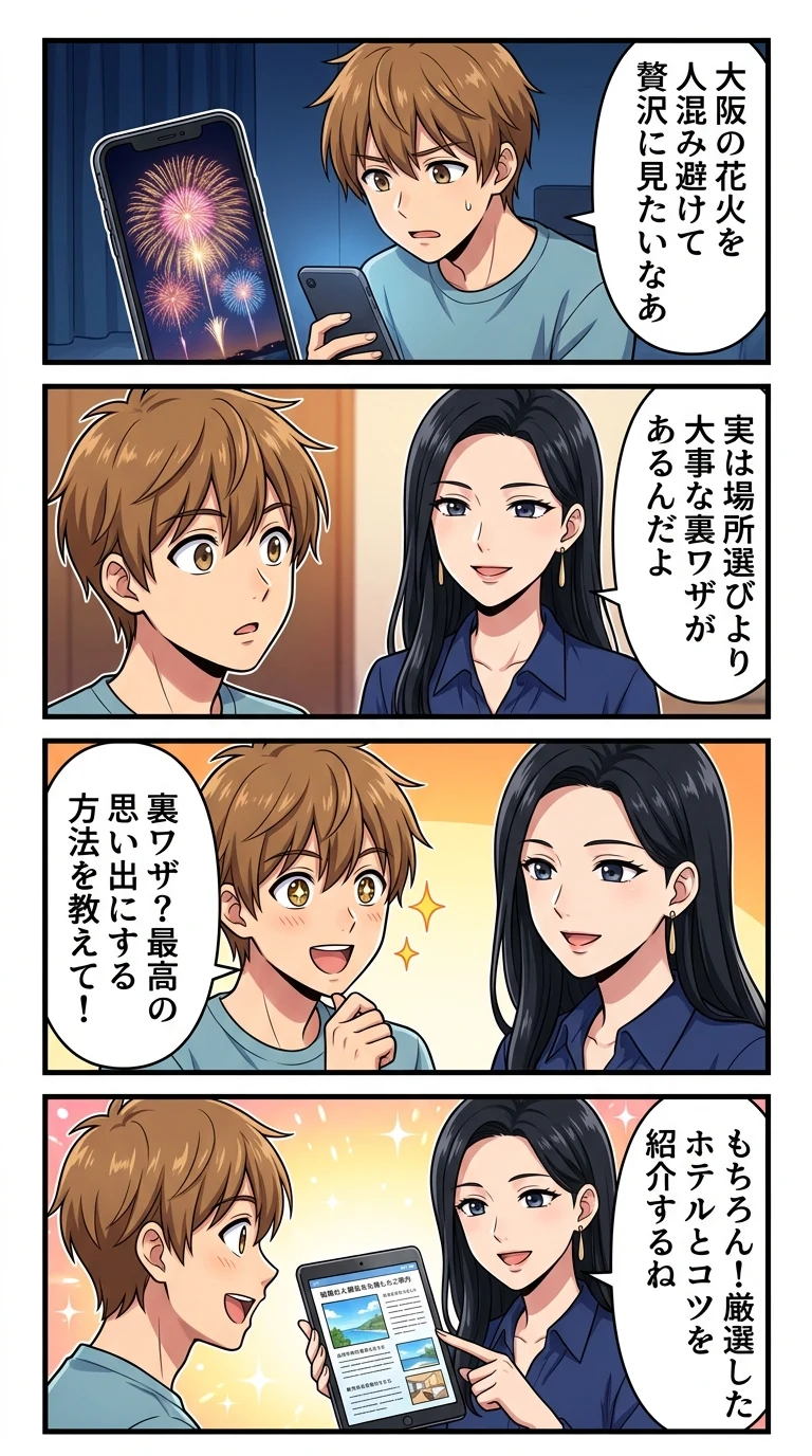 大阪 花火 見える ホテル