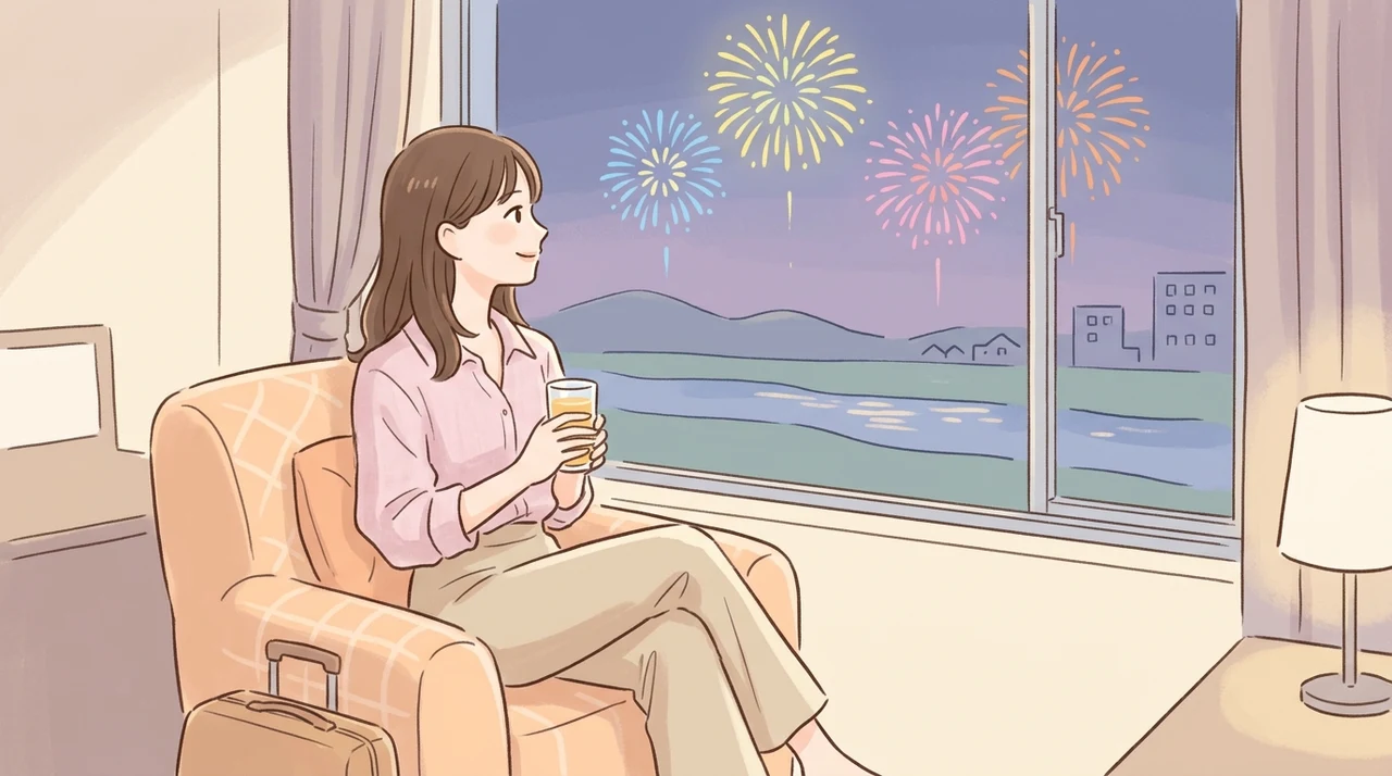 ホテルで調布花火を鑑賞するメリット6選