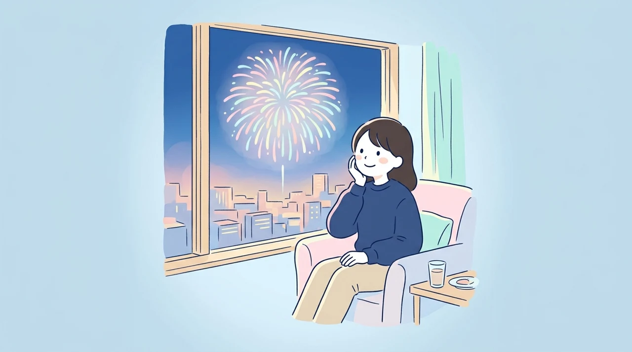 ホテルで足立の花火を鑑賞するメリット5つ