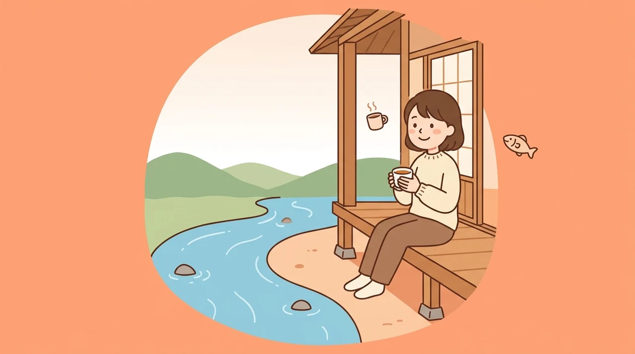 川のせせらぎを堪能する宿選びのコツ5つ