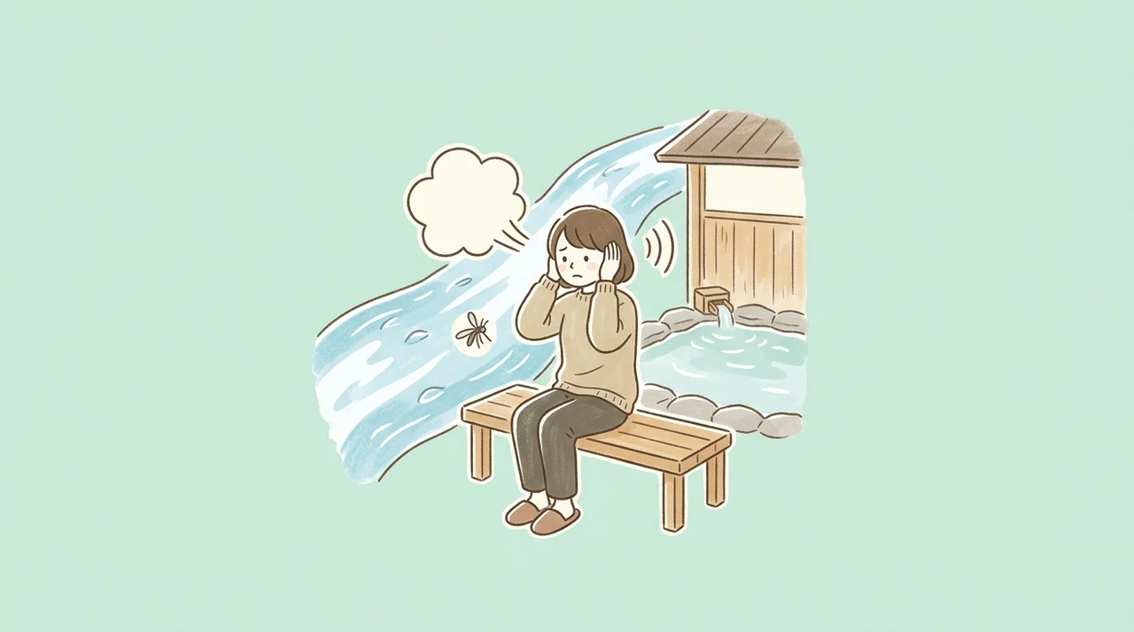 渓流沿いの温泉宿に泊まるデメリット3つ