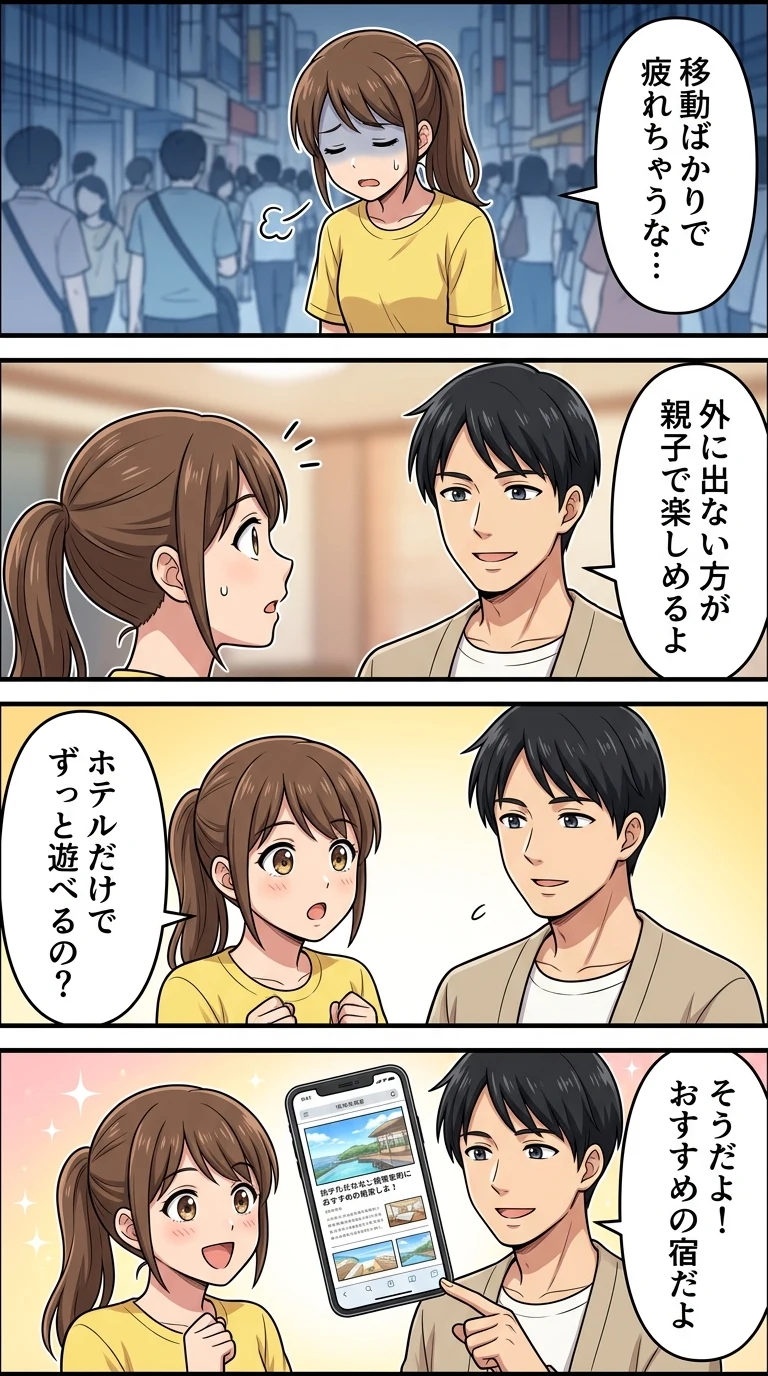 1日過ごせるホテル 子連れ 関西