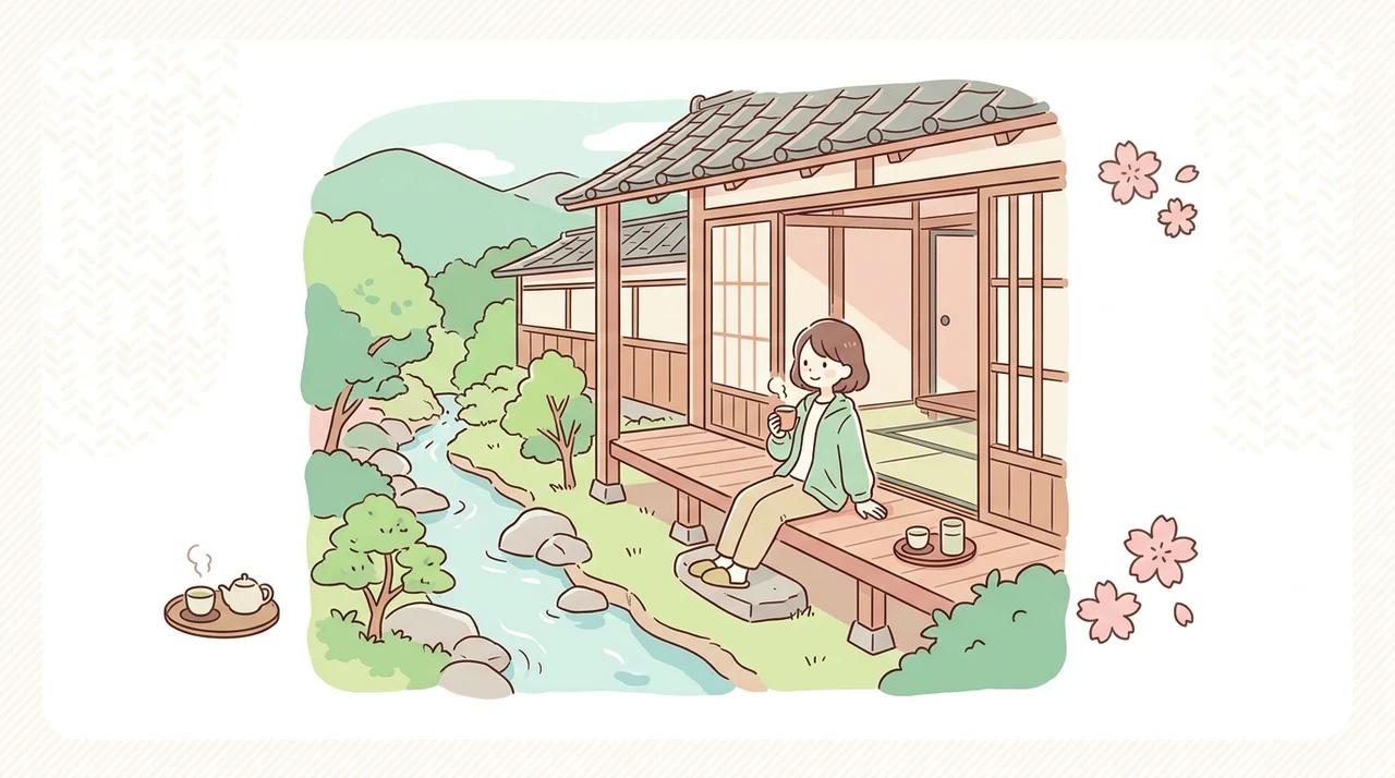 渓流沿いの宿で過ごすメリット5つ