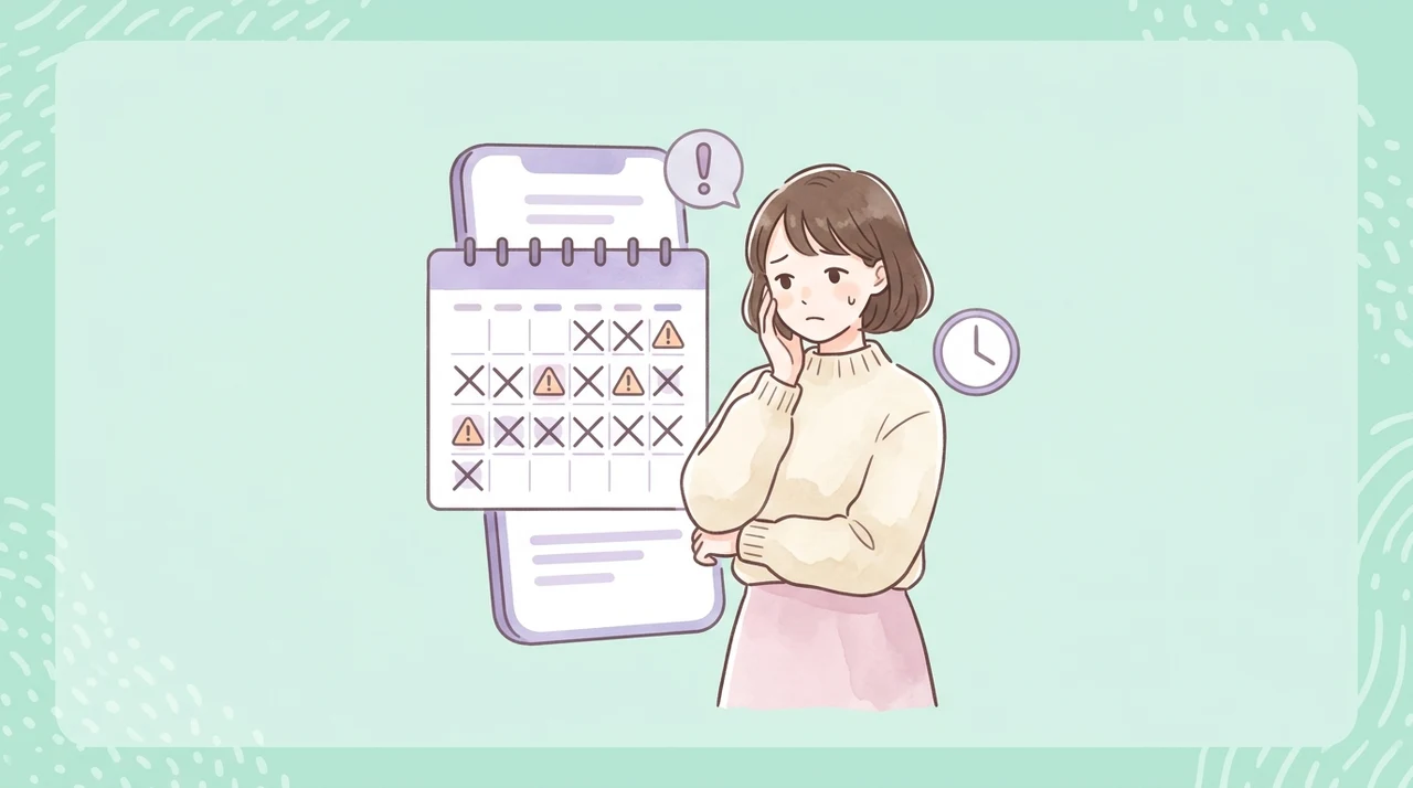 予約時に注意すべきデメリット3つ