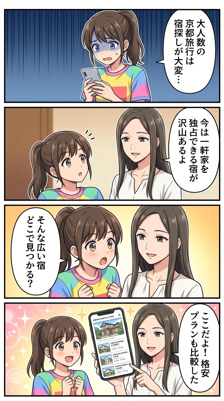 10人以上で泊まれる宿 京都