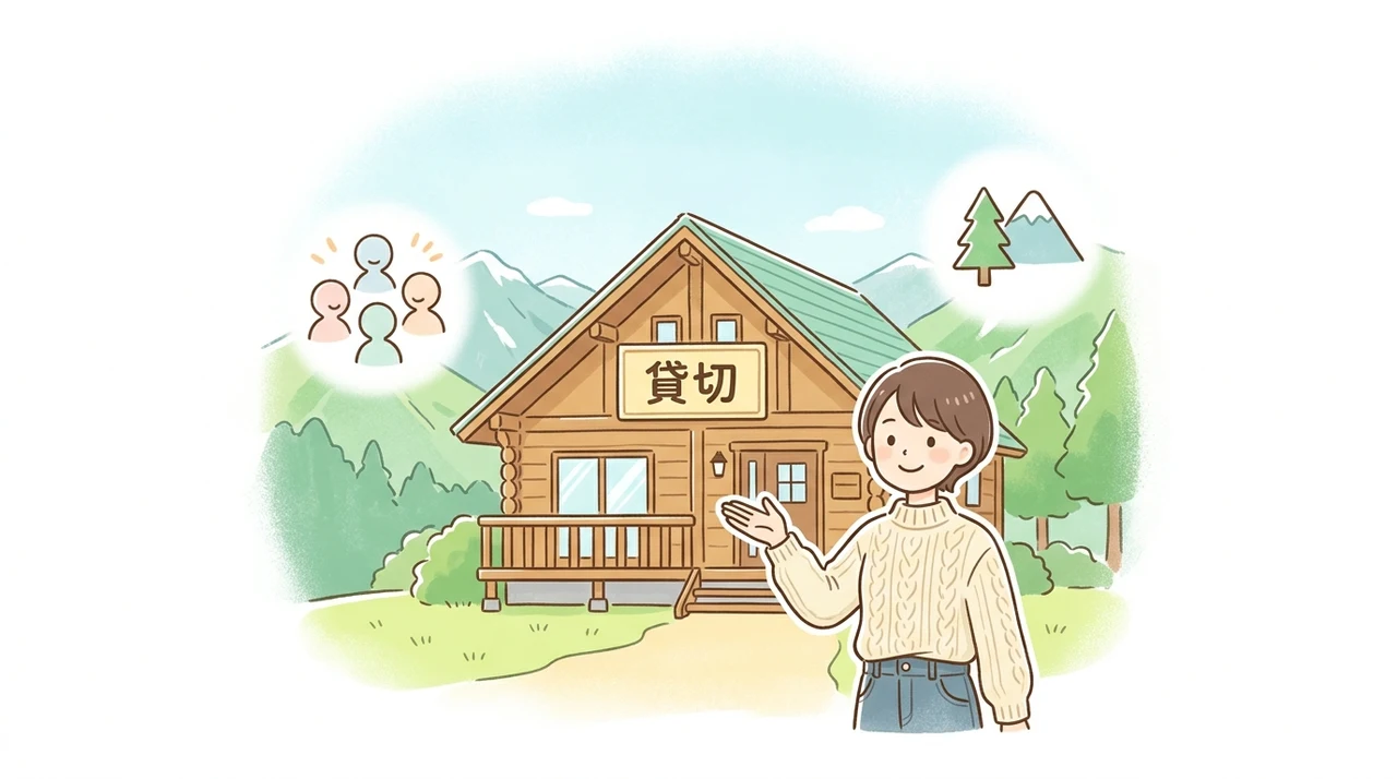 大人数で岐阜のコテージを貸し切るメリット5つ