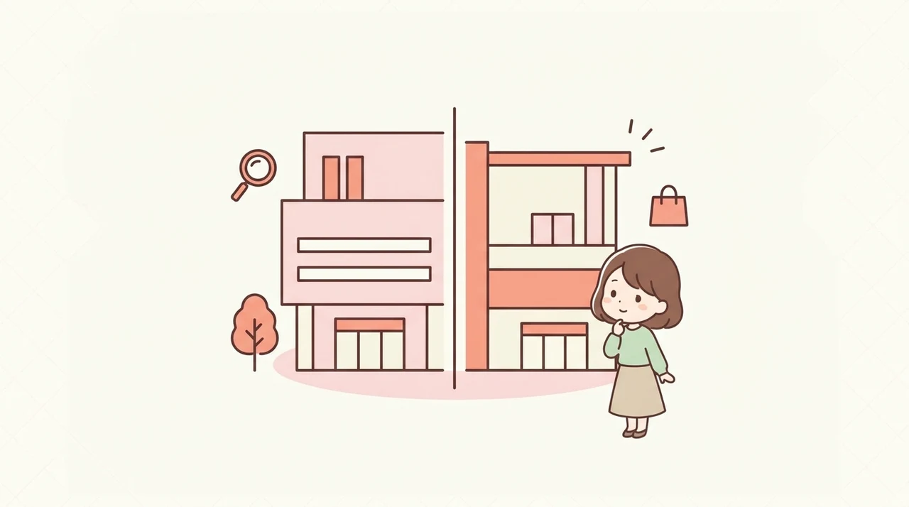 ラネージュ本館(西館)と東館の違いを徹底解説