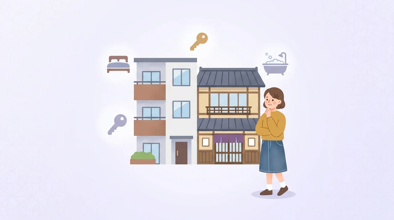 設備やアメニティの違いを比較