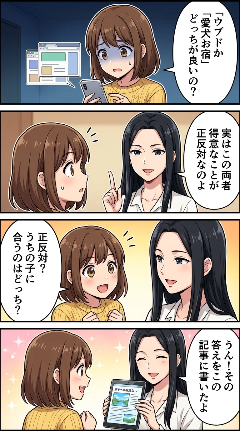 ウブドの森 愛犬お宿 比較