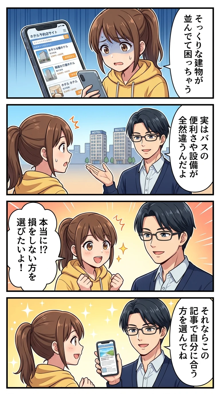 東横イン羽田空港 1と2の違い