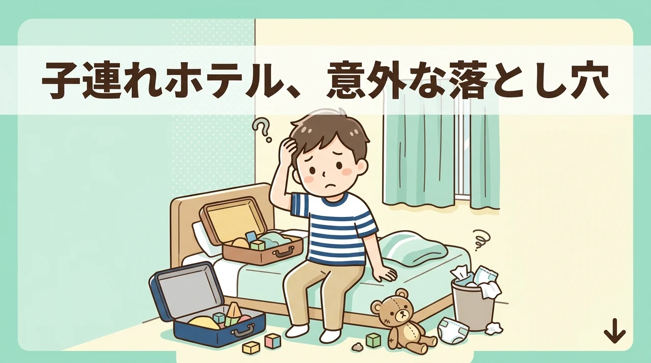 子連れ向けホテル利用のデメリット