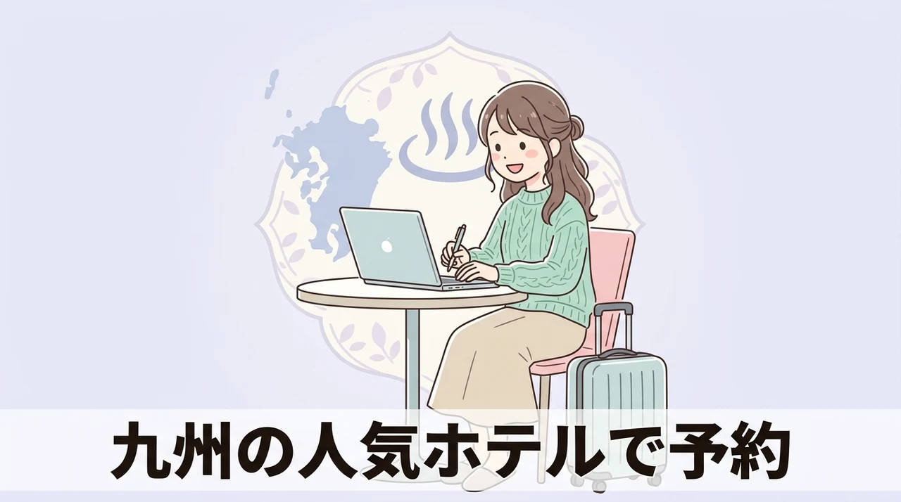 九州の人気ホテルで予約を確保するコツ