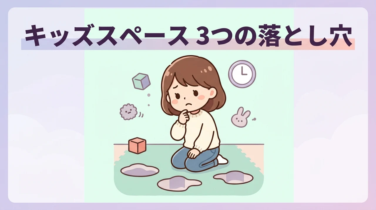 キッズスペース利用時のデメリット3つ