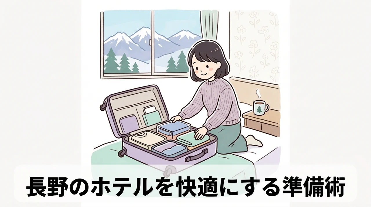 長野のホテルを快適に過ごすための準備