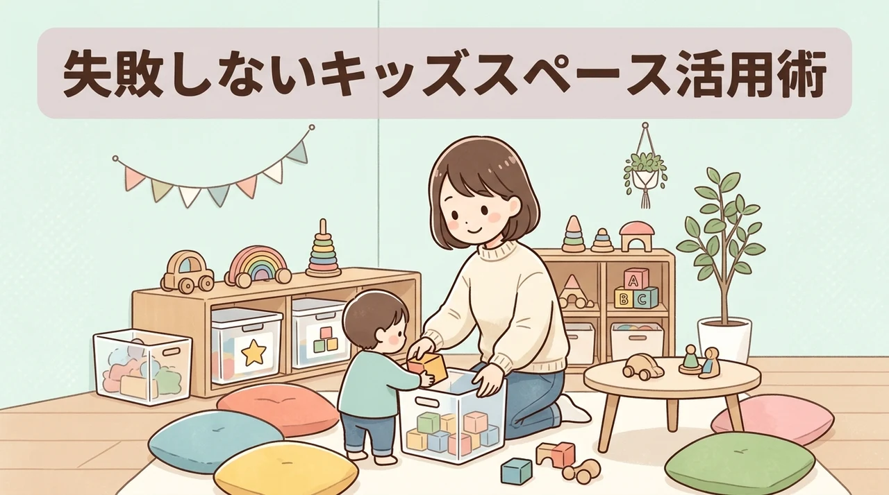 失敗しないためのキッズスペース活用術