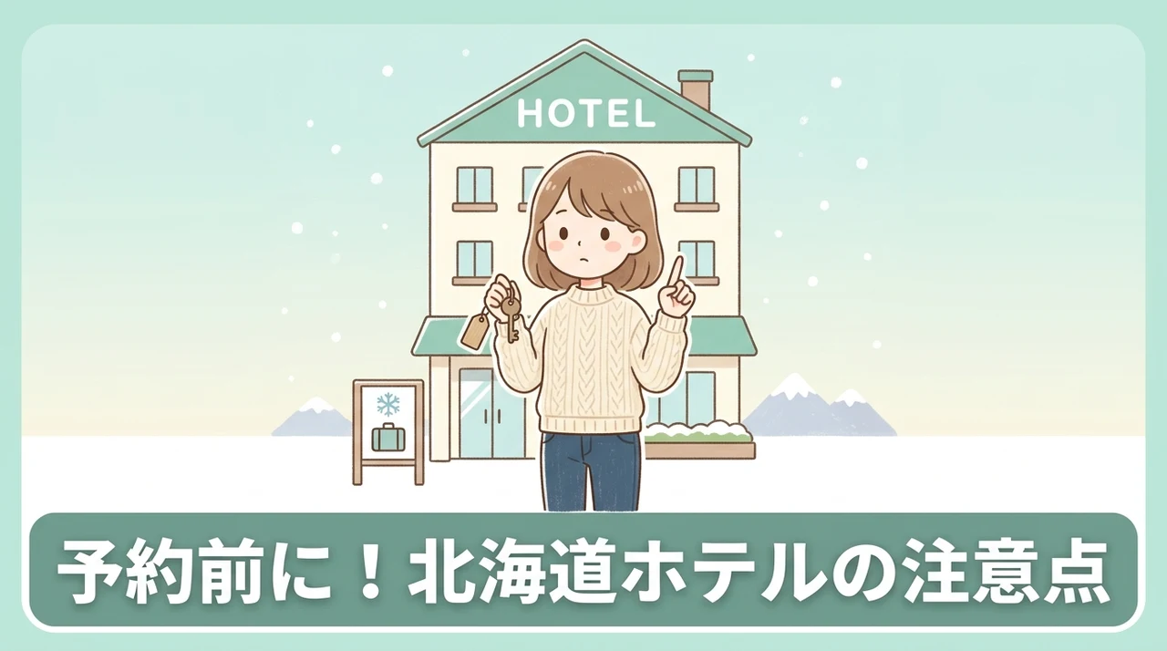 北海道のホテルを利用する際の注意点