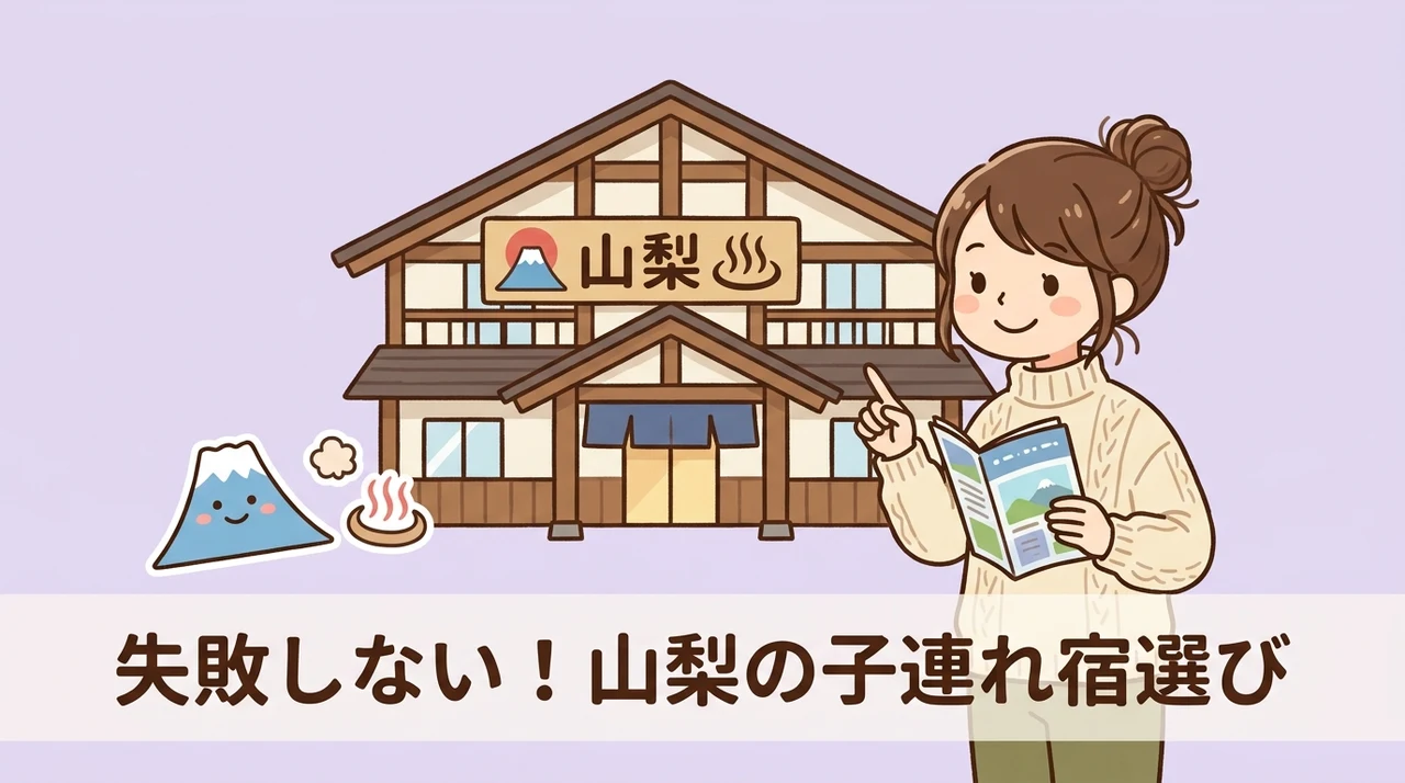 山梨で子供向けホテルを選ぶポイント
