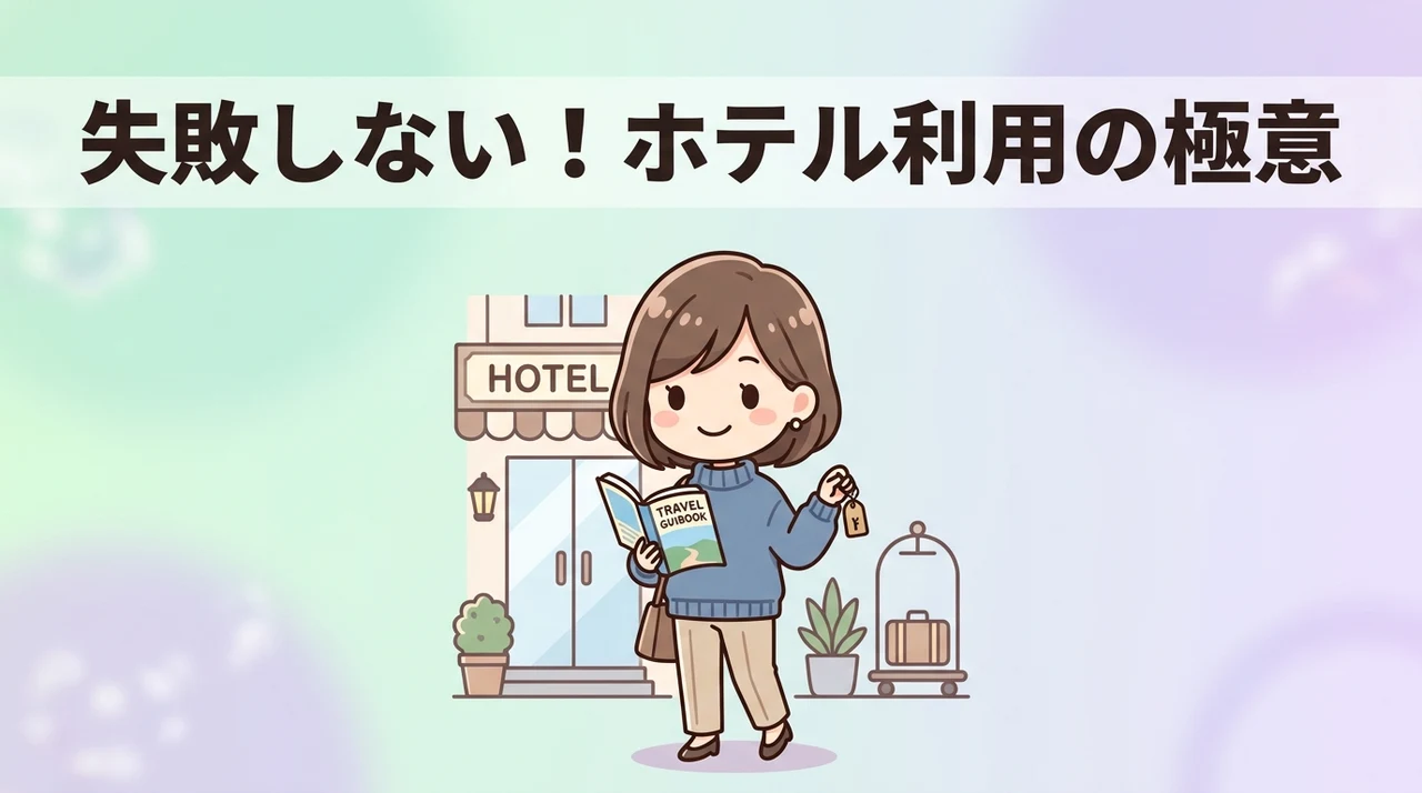 失敗しないためのホテル利用のコツ