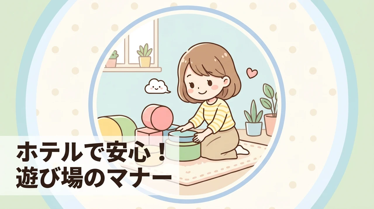 ホテルのキッズスペース利用時の注意点