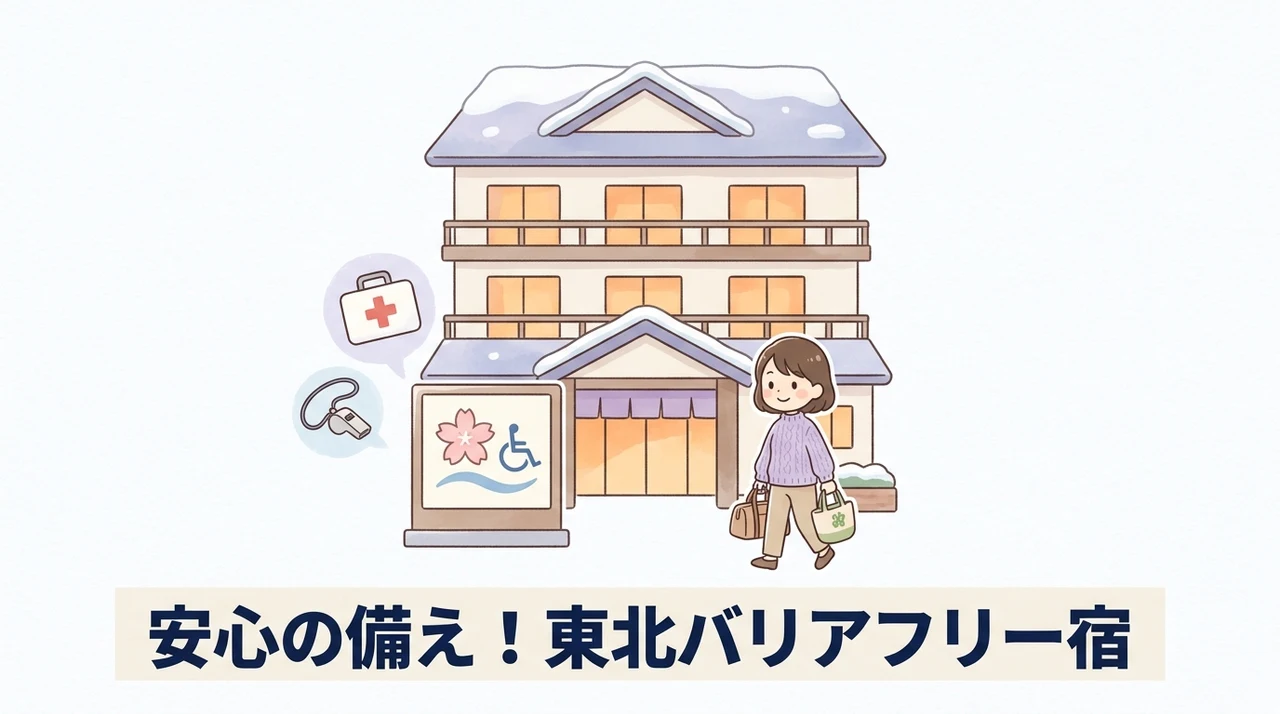 東北のホテルでの緊急時対応とバリアフリー