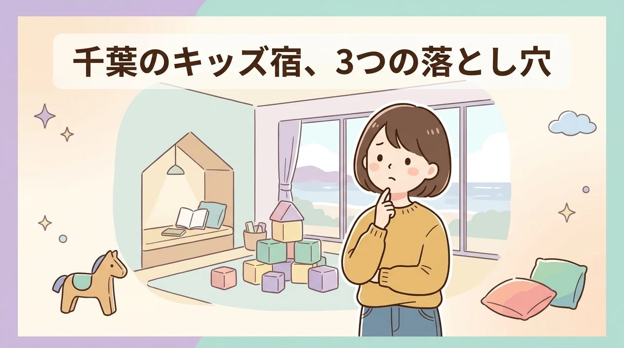 千葉のキッズスペース付きホテルに泊まるデメリット3つ