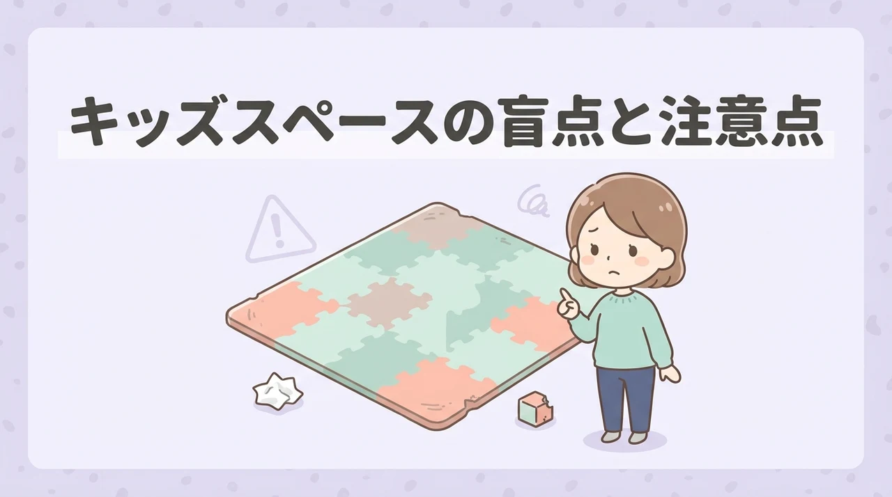 キッズスペース利用時のデメリットと注意点