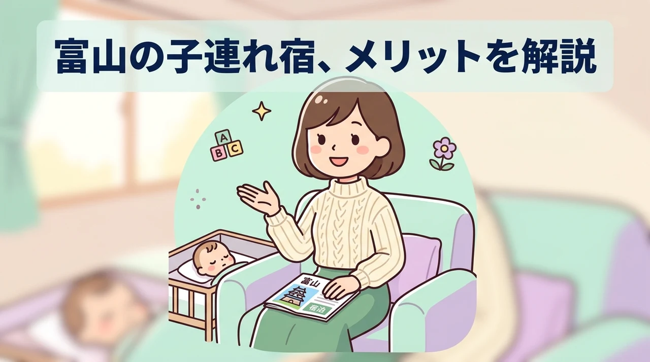 富山の子連れホテルを利用するメリット
