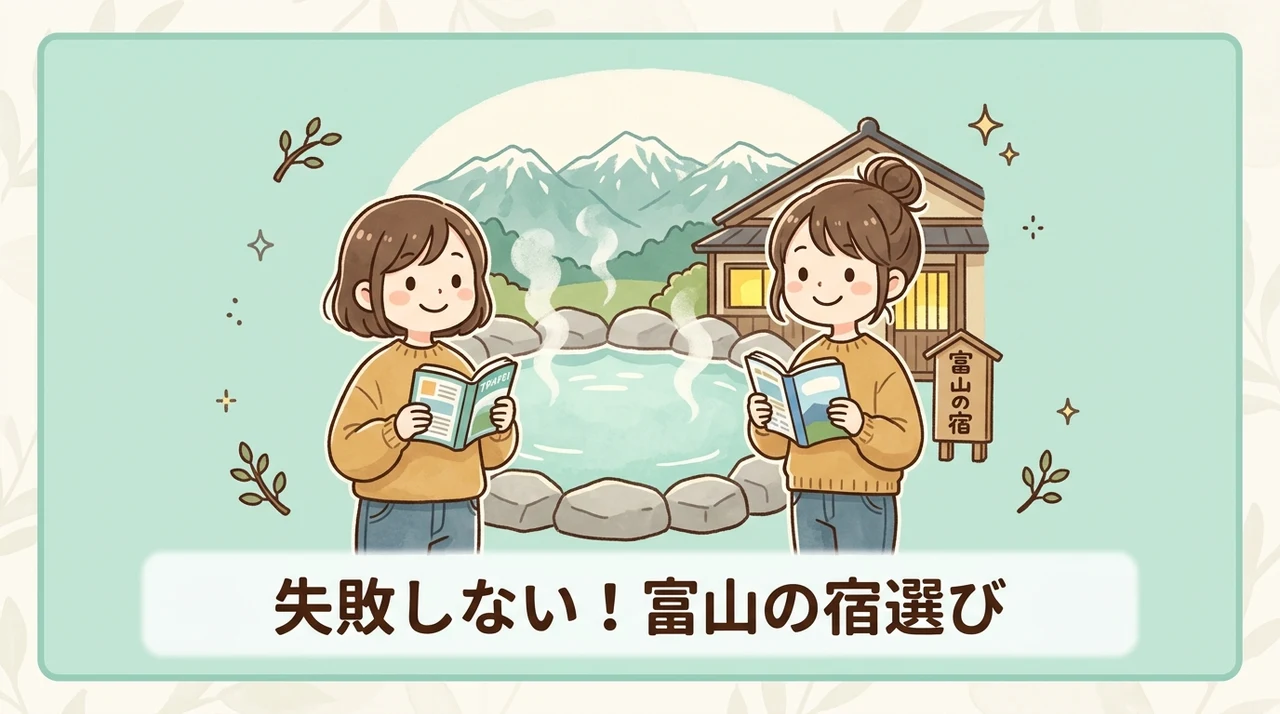 失敗しない富山の宿泊先の選び方