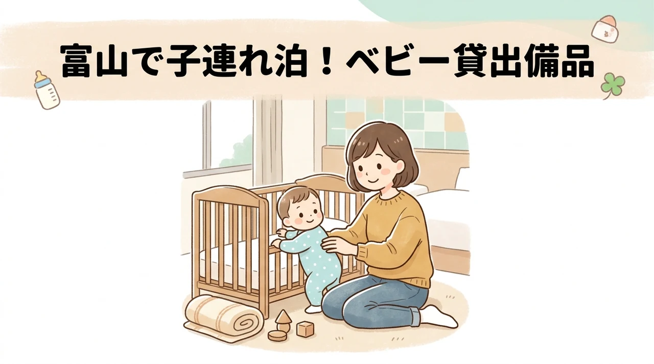 富山のホテルで借りられる赤ちゃん向け備品