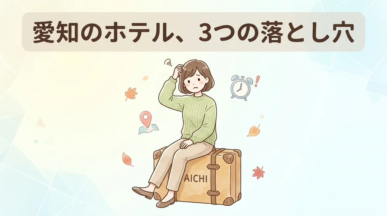 愛知のホテルに泊まるデメリット3つ