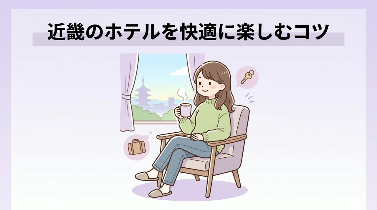 近畿のホテルステイをより快適に楽しむコツ