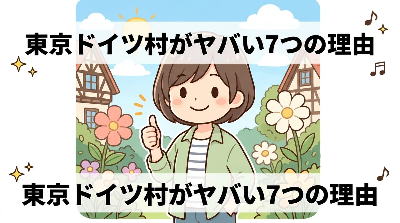 東京ドイツ村の良い意味で「やばい」メリット7つ