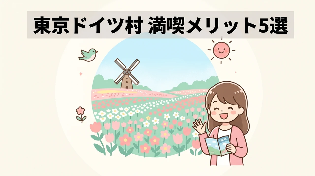 東京ドイツ村で遊び尽くすメリット5つ