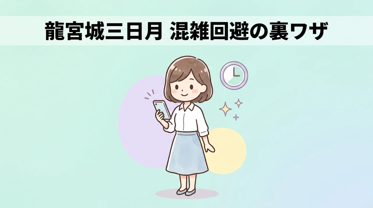 龍宮城スパ・ホテル三日月の混雑回避術