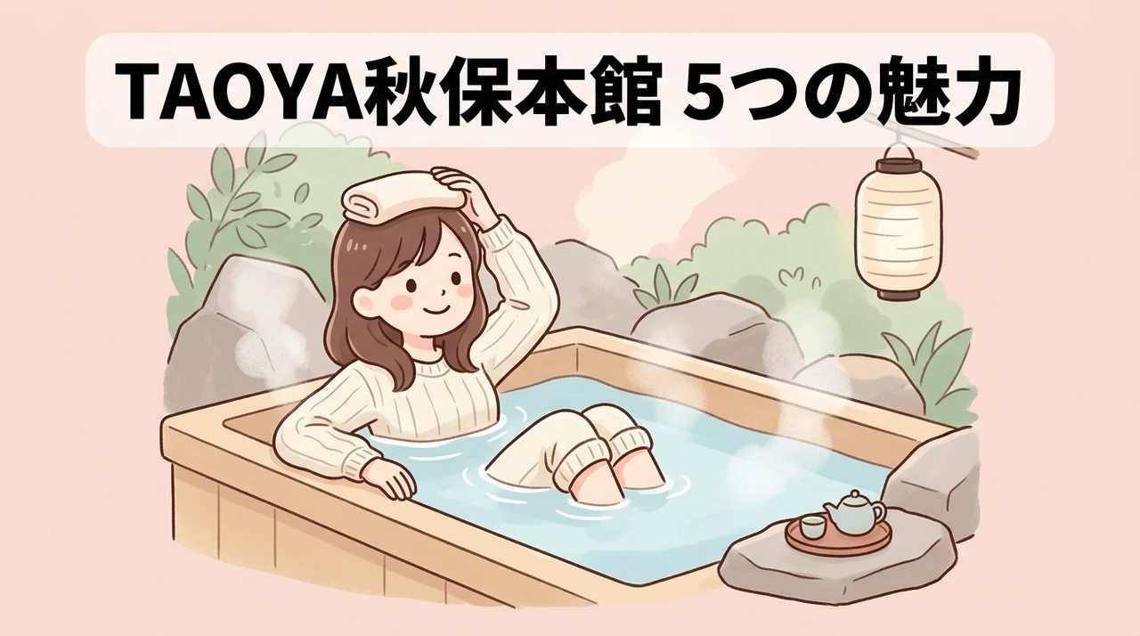 taoya秋保本館のメリット5つ
