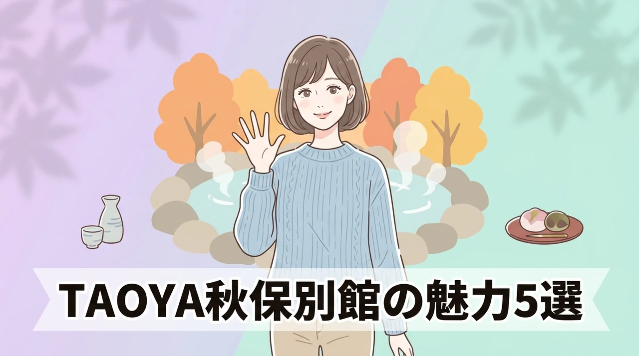 taoya秋保別館のメリット5つ